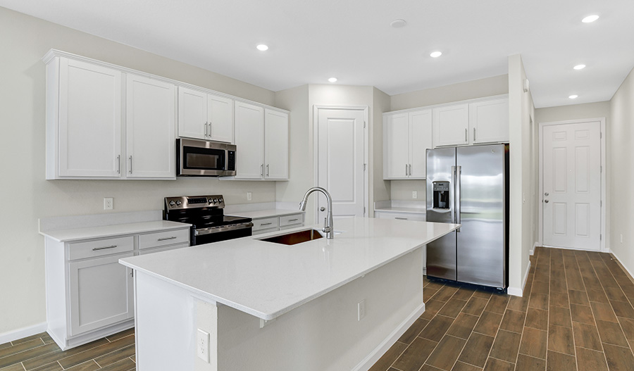 Kitchen of the Ruby floor plan
