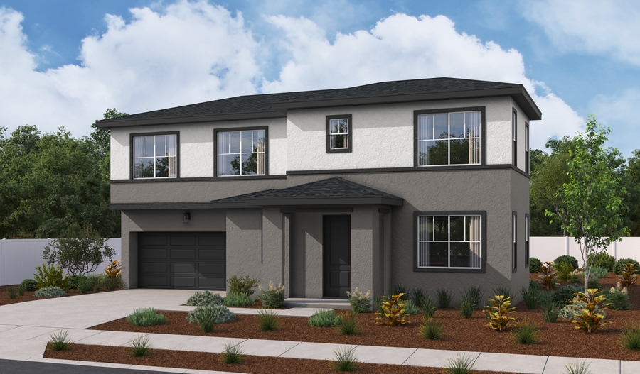 Elevation B of the Newbridge floor plan