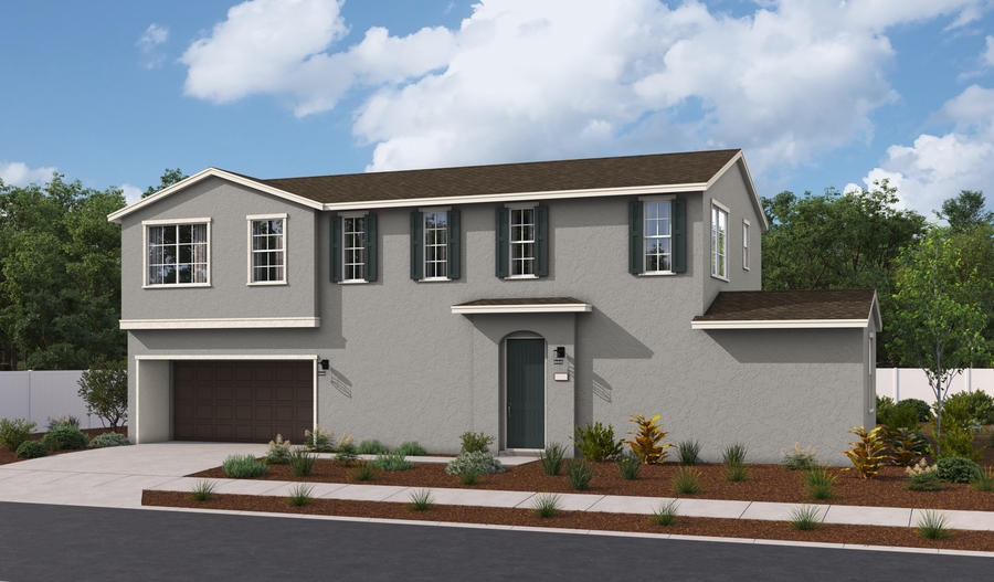 Elevation A of the Nigel floor plan