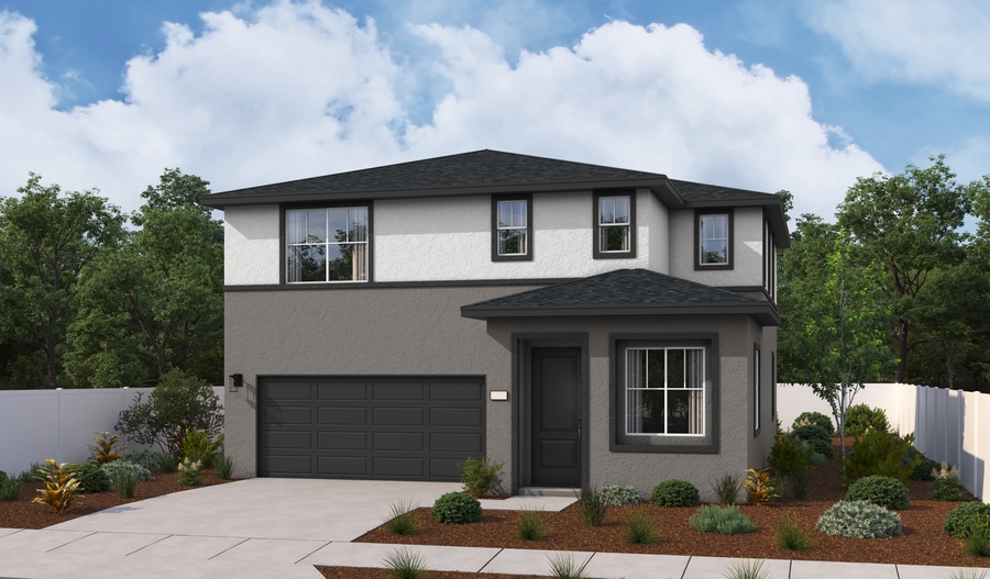 Elevation B of the Ballard floor plan