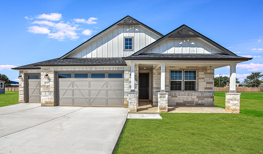 Exterior of the Elderberry floor plan