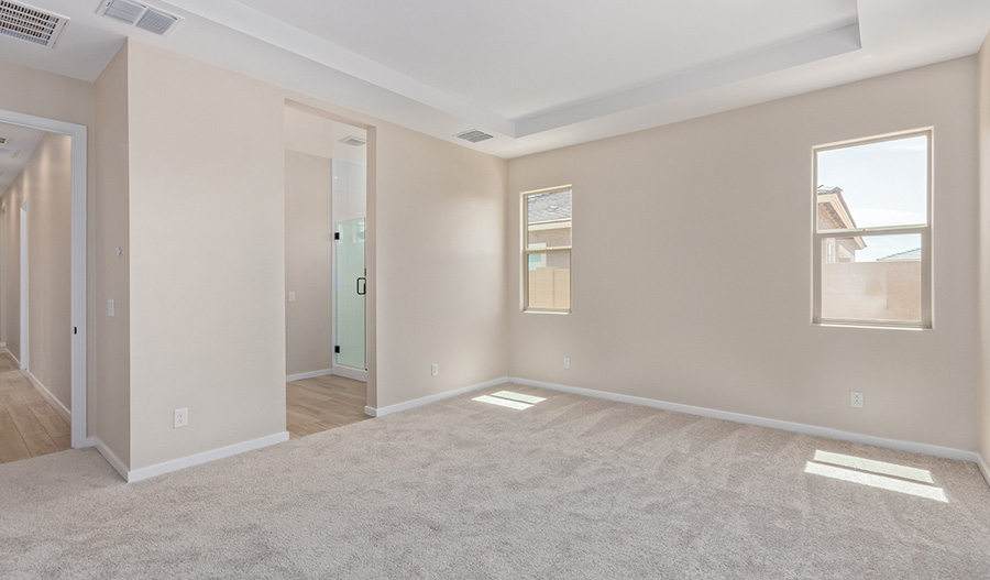 Bedroom of the Pomona floor plan