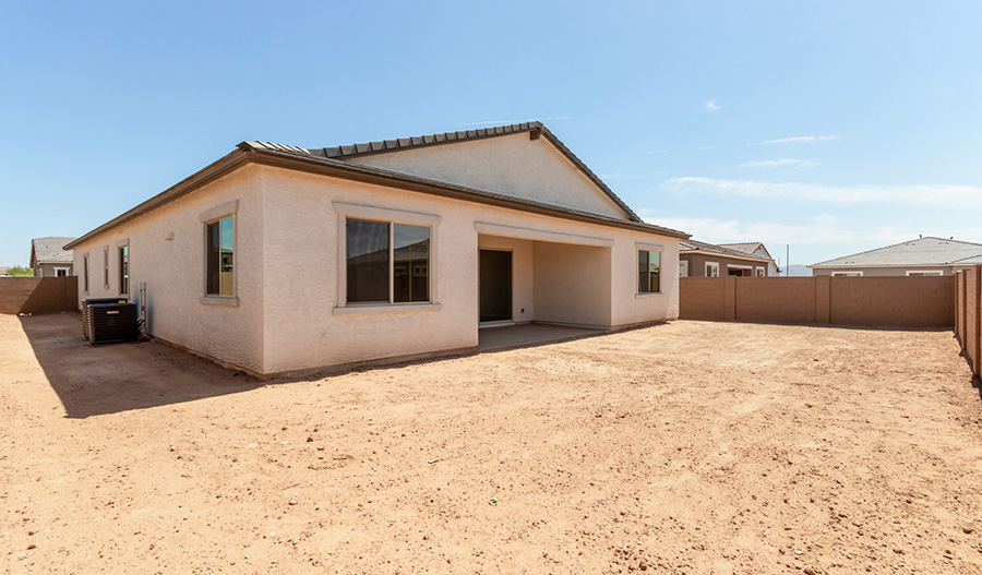 Rear Exterior of the Pomona floor plan