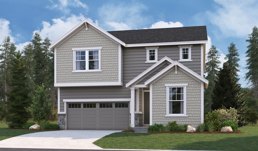 Elevation Q of the Moonstone floor plan