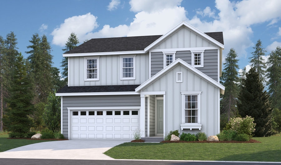 Elevation P of the Pearl floor plan