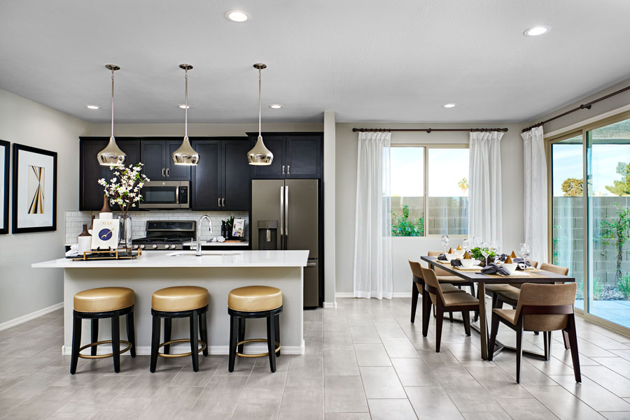Kitchen of the Moonstone floor plan