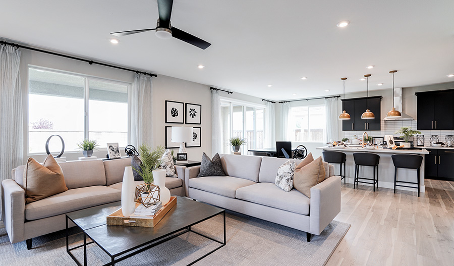 Moonstone-SAC-Great Room of the  Moonstone floor plan