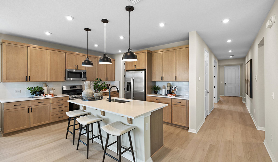 Kitchen of the Copper floor plan