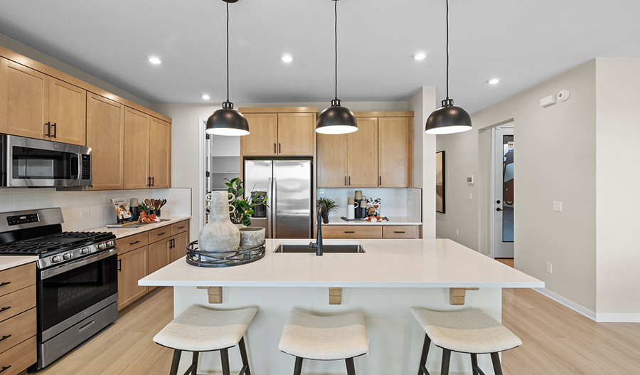 Kitchen of the Copper floor plan