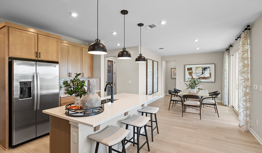 Kitchen of the Copper floor plan