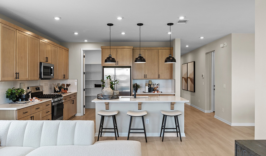 Kitchen of the Copper floor plan