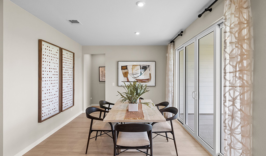 Dining Area of the Copper floor plan