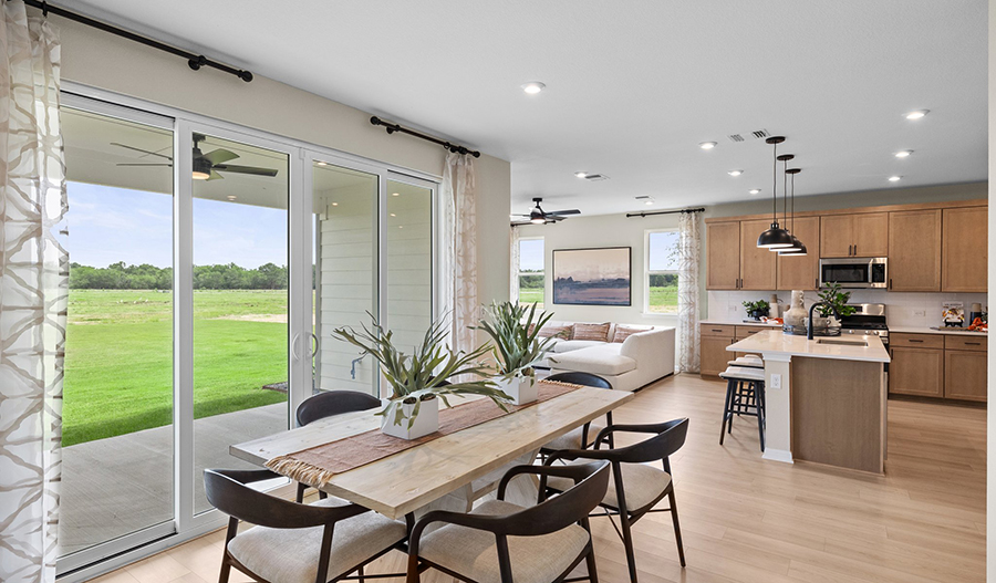 Dining Area of the Copper floor plan
