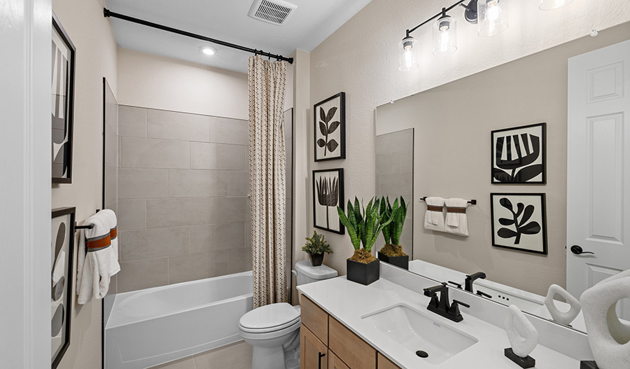 Bathroom of the Copper floor plan