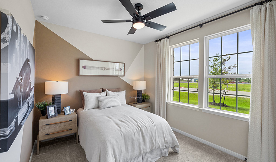 Bedroom of the Copper floor plan