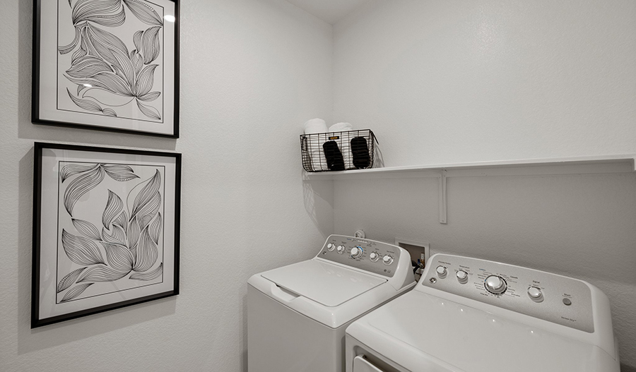 Laundry Room of the Copper floor plan