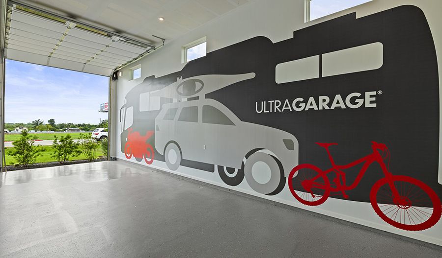Garage of the Copper floor plan