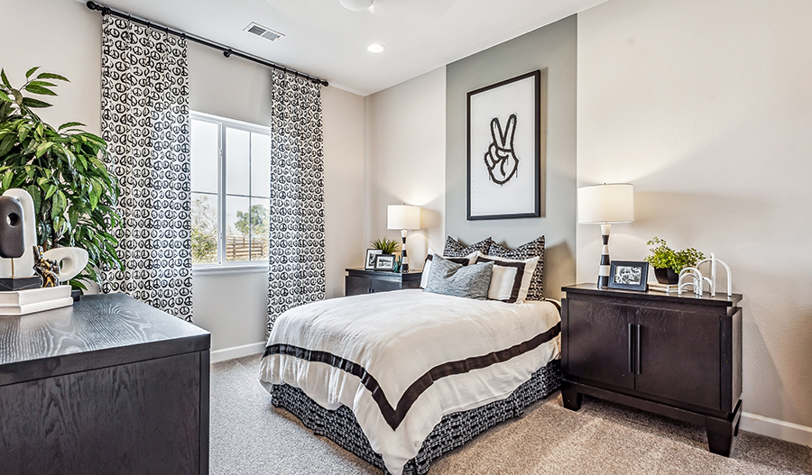 Bedroom of the Pinecrest floor plan