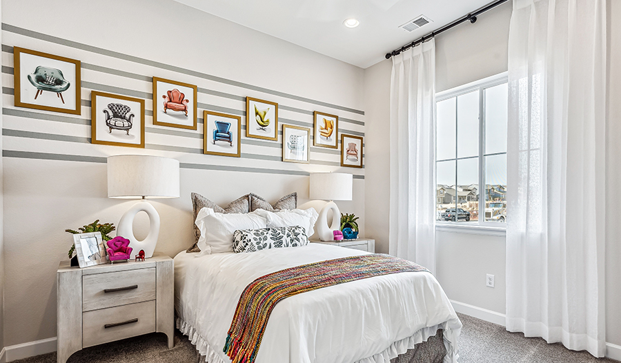Bedroom of the Pinecrest floor plan