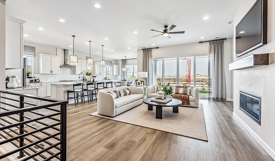 Great Room of the Pinecrest floor plan