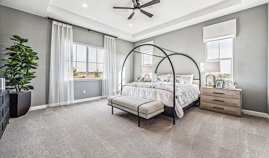 Bedroom of the Pinecrest floor plan