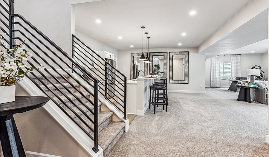 Basement of the Pinecrest floor plan