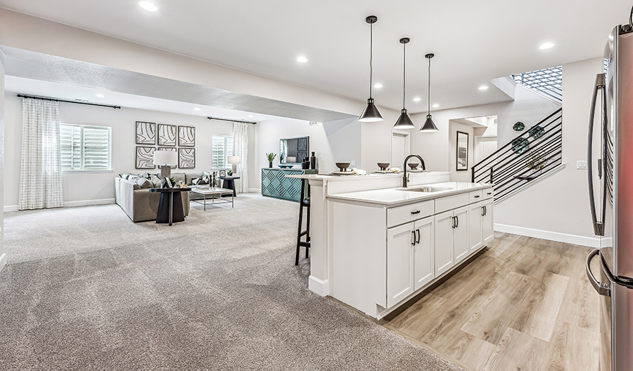 Basement of the Pinecrest floor plan