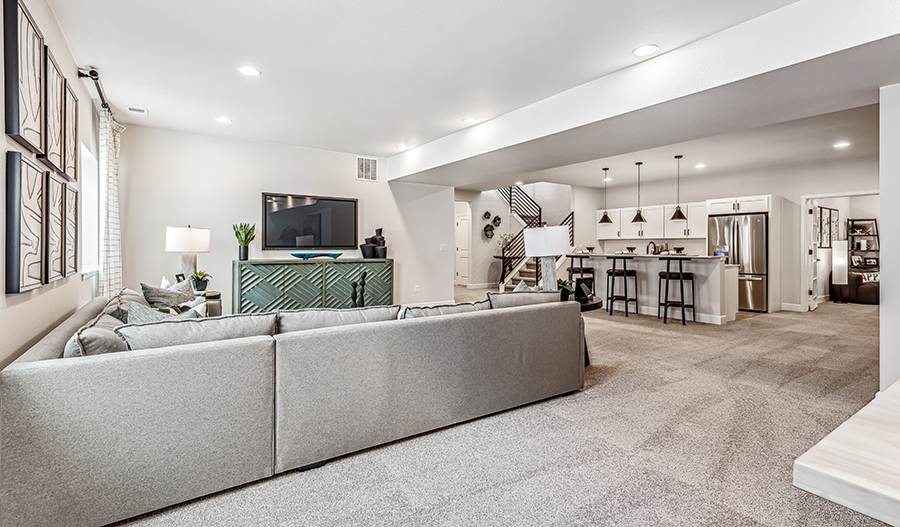 Basement of the Pinecrest floor plan