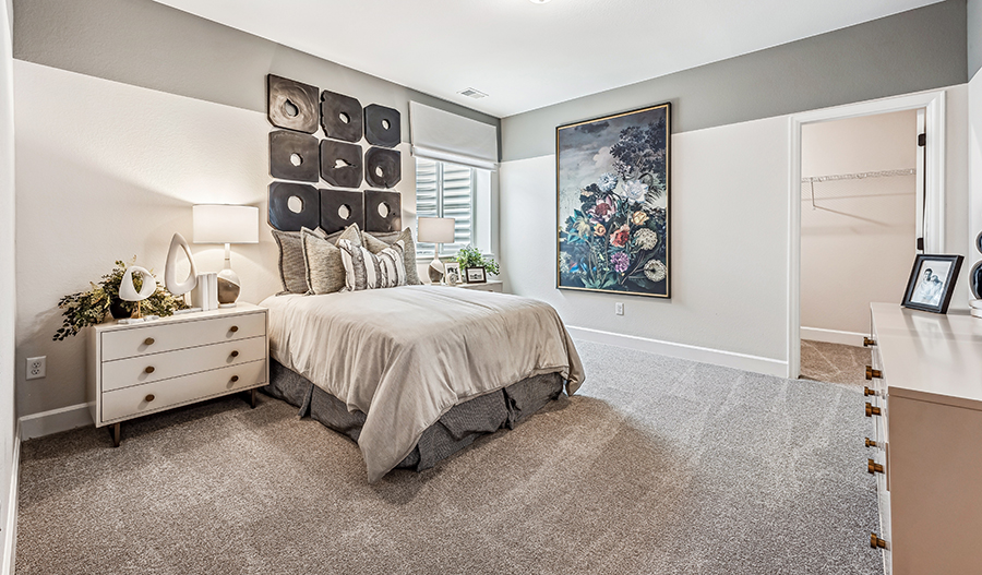 Bedroom of the Pinecrest floor plan