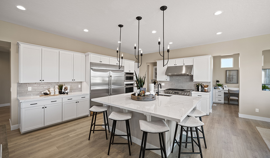 Kitchen of the Harmon floor plan