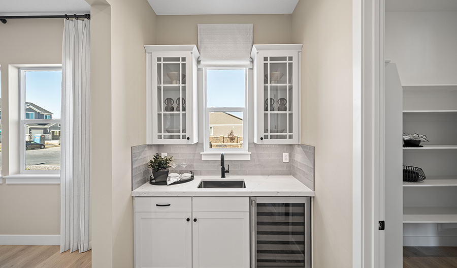 Kitchen of the Harmon floor plan