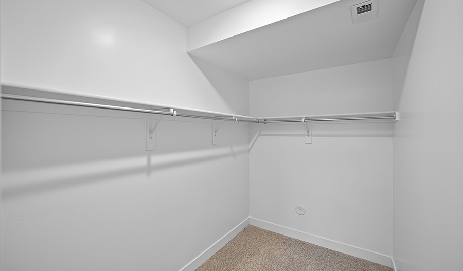 Closet of the Harmon floor plan