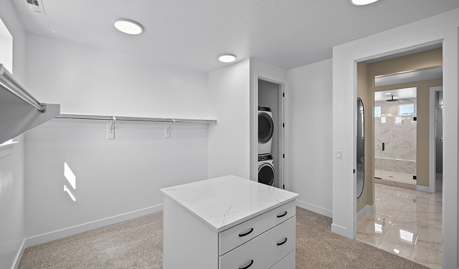 Closet of the Harmon floor plan