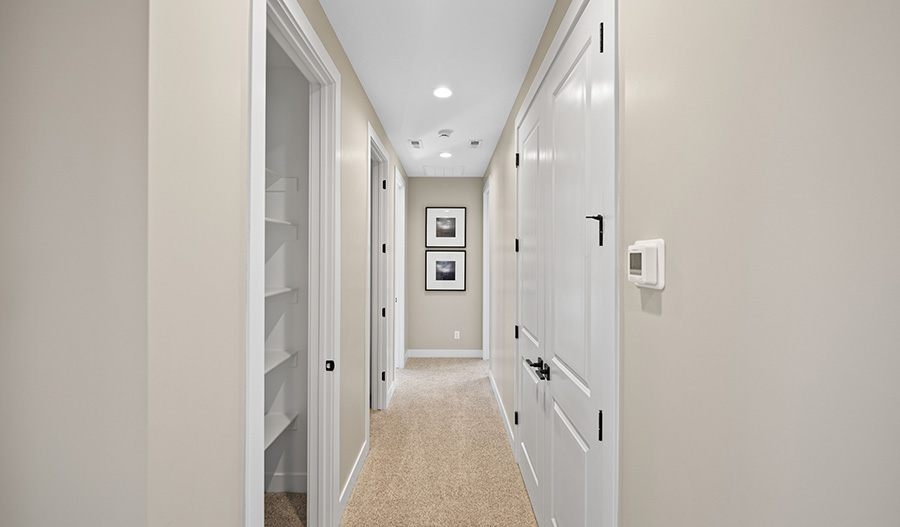 Hallway of the Harmon floor plan