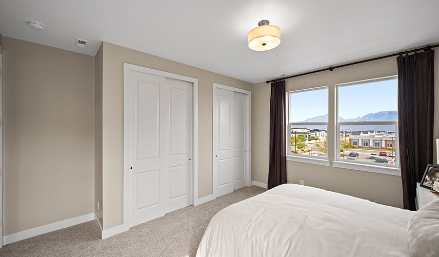 Bedroom of the Harmon floor plan