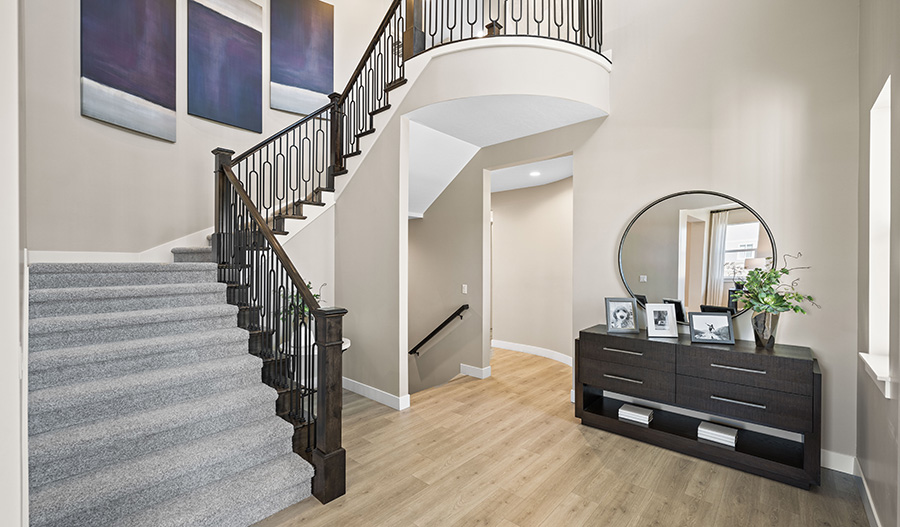 Great Room of the Harmon floor plan
