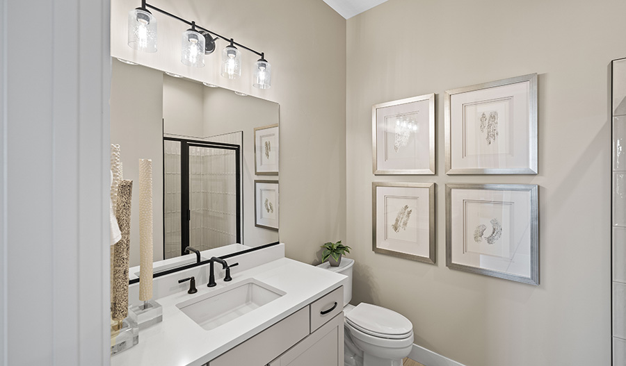 Bathroom of the Harmon floor plan