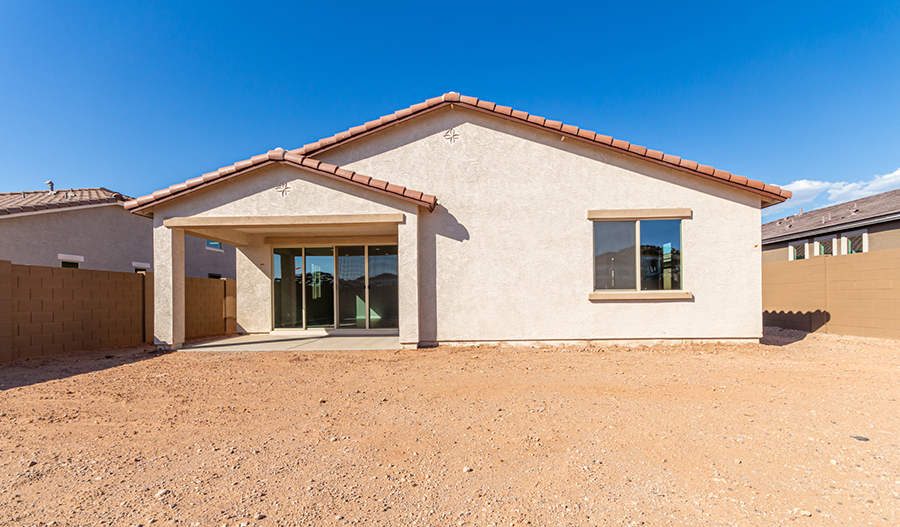 Rear Exterior of the Slate floor plan