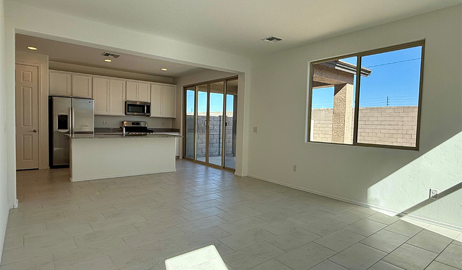 Great Room of the Lawson floor plan