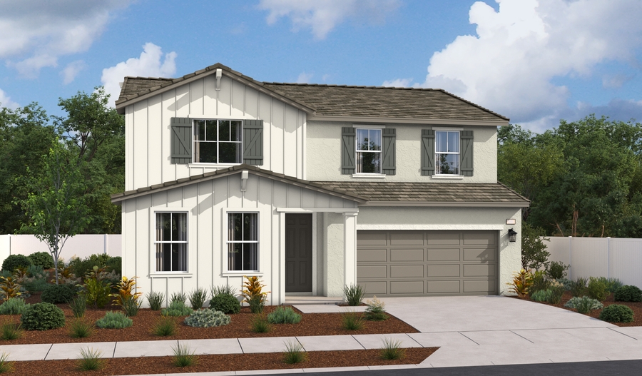 Elevation C of the Ammolite floor plan