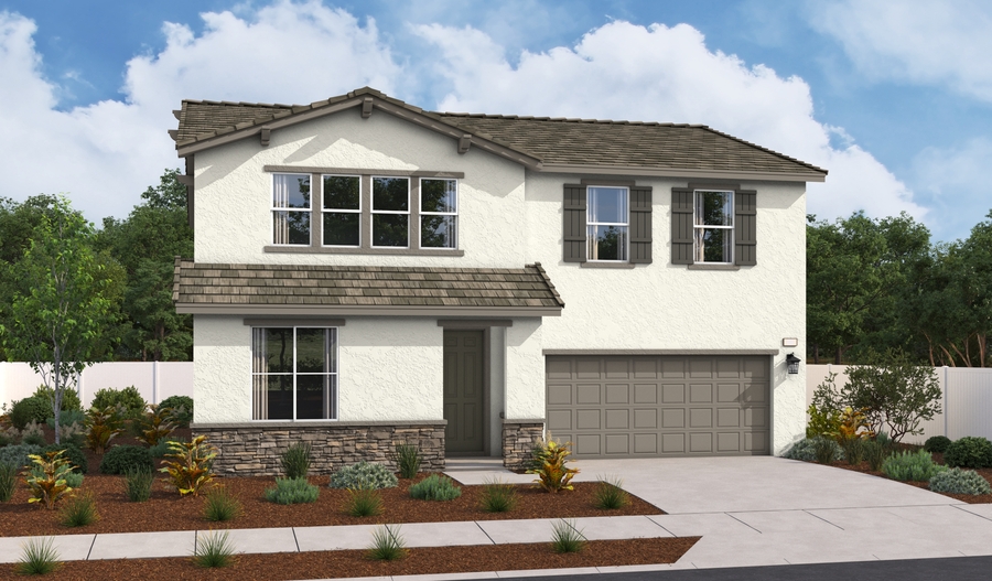 Elevation B of the Tourmaline floor plan