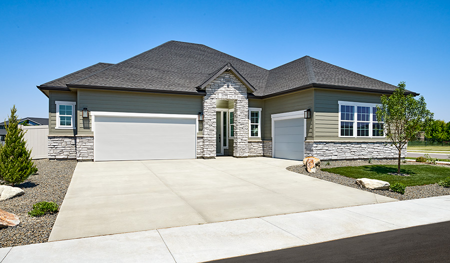 Exterior of the Delaney floor plan
