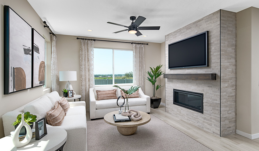 Living Room of the Copper floor plan
