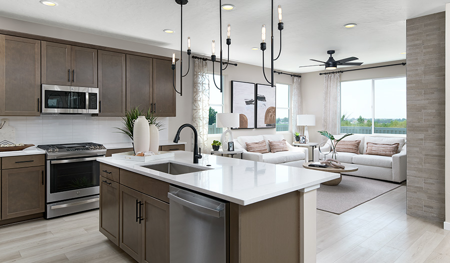 Kitchen of the Copper floor plan