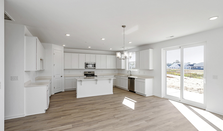Kitchen of the HelenaII floor plan