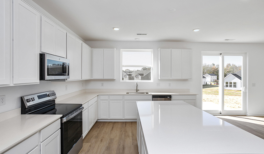 Kitchen of the HelenaII floor plan