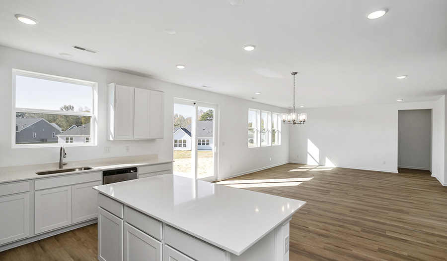 Kitchen of the HelenaII floor plan