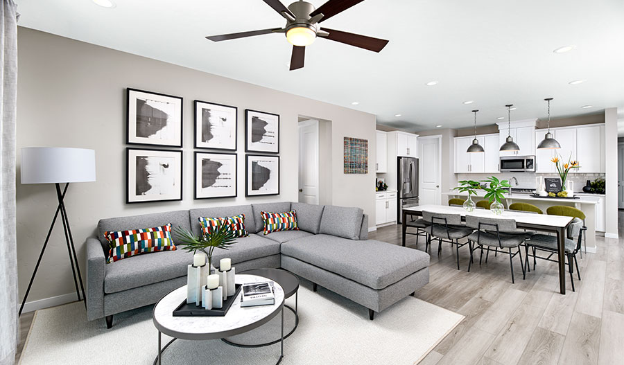 Great Room of the Zinc floor plan