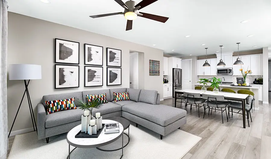 Great Room of the Zinc floor plan