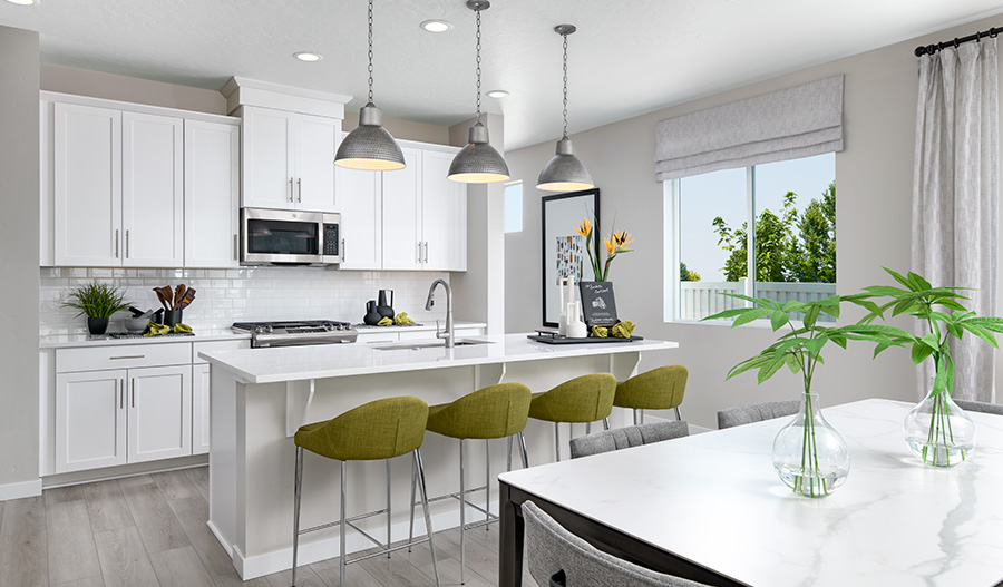 Dining Area of the Zinc floor plan